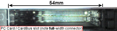 PC Card CardBus Slot
