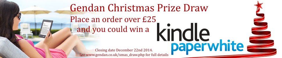 Gendan Christmas Draw 2014 - Win a Kindle Paperwhite!