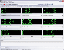 Live data meters screenshot