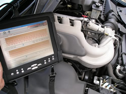 QuadPad1 under bonnet