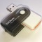 USB card reader for SD, SDHC, Mini SD, Micro SD, MS and M2 memory cards