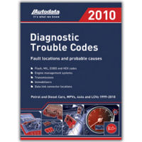 Autodata Diagnostic Trouble Codes Book 2010