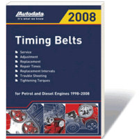 Autodata Timing Belts Book 2008