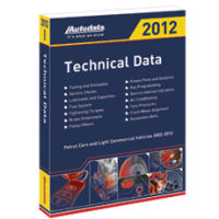 Autodata Technical Data Book 2012