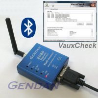 VauxCheck Software with Wireless ELM327 interface