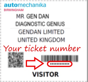 Automechanika Birmingham 2019 Ticket