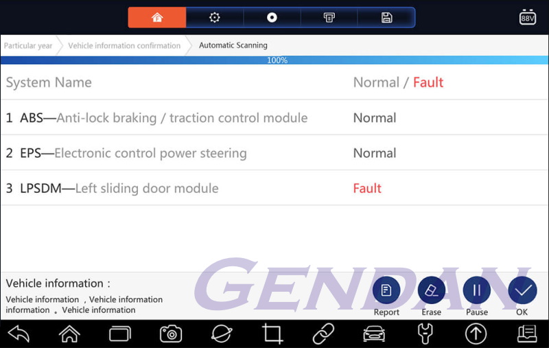 Foxwell i70 - DTC auto-scan