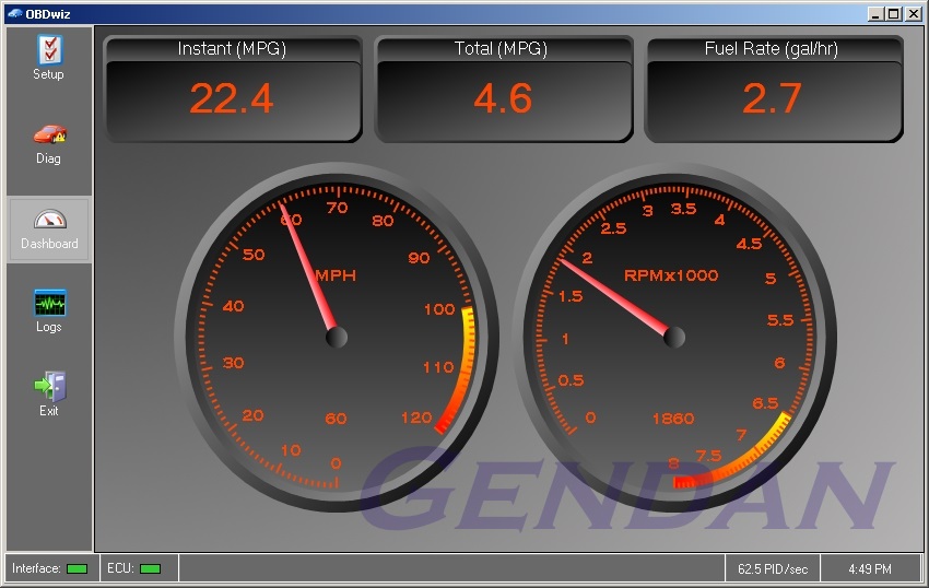 OBDLink SX USB + OTG Diagnostic Interface – Free OBDWiz Software For Windows (425801)