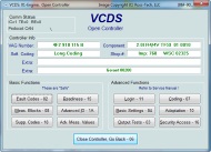 VCDS (VAG-COM) screenshot