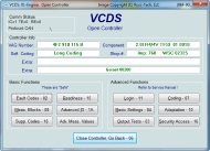 VAG-COM VCDS screenshot