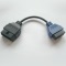 Blue adaptor cable for MultiECUScan for MS-CAN / BHCAN coverage