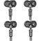 Foxwell T10 Programmable TPMS Sensor - Black Metal (Pack of 4 sensors)