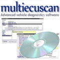 MultiECUScan Full Version Software License on CD