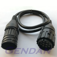 10-Pin Extension Cable for BMW Bikes - 1 metre