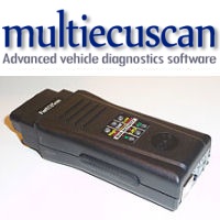 MultiECUScan Multiplexed professional hardware and software package