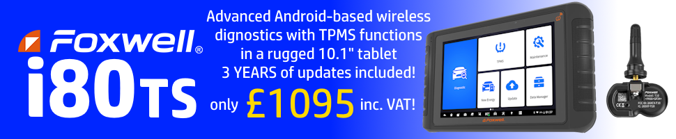 Foxwell i80TS Ruggedised Diagnostic System - Great Price!